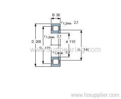 NUP 222 ECML bearing