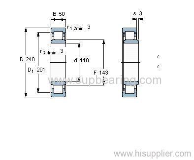 NU 322 ECM bearing