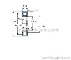 NUP 224 ECML bearing