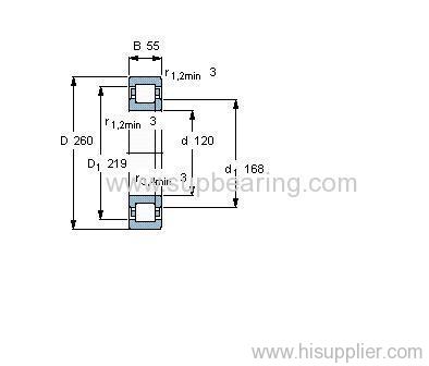 NUP 324 ECML bearing