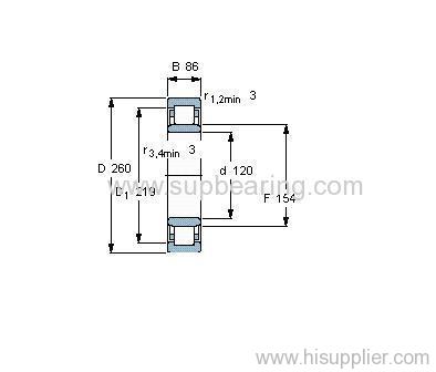 NU 2324 ECM bearing