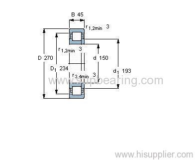 NUP 230 ECM bearing