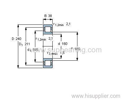 NJ 1032 ML bearing