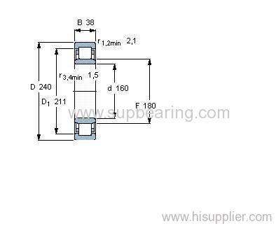 NU 1032 M bearing