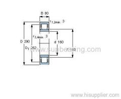 NU 2232 ECMA bearing