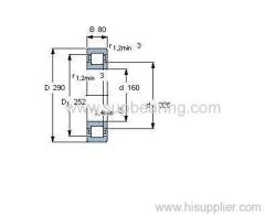 NUP 2232 ECMA bearing