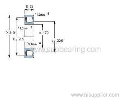 NUP 234 ECM bearing