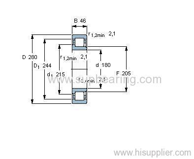 NJ 1036 ML bearing