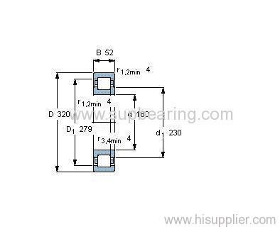 NUP 236 ECMA bearing