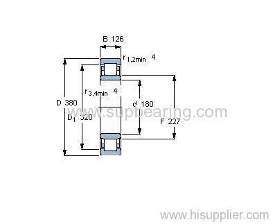 NU 2336 ECMA bearing