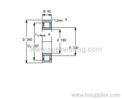 NU 2238 ECM bearing