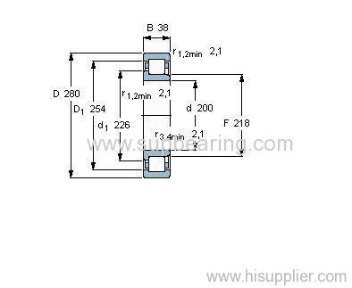 NJ 1940 ECMP bearing