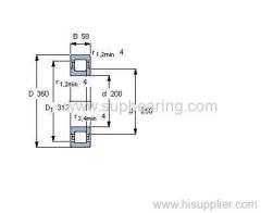 NUP 240 ECM bearing