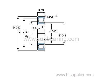 NJ 2240 ECMA bearing