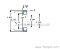 NJ 2340 ECMA bearing