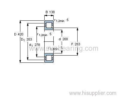 NJ 2340 ECMA bearing