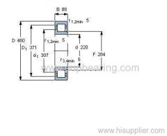 NJ 344 M bearing