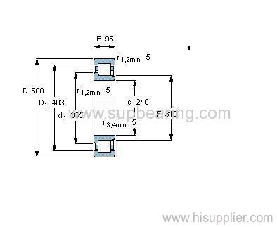 NJ 348 MA bearing