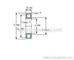 NU 3052 ECMA bearing