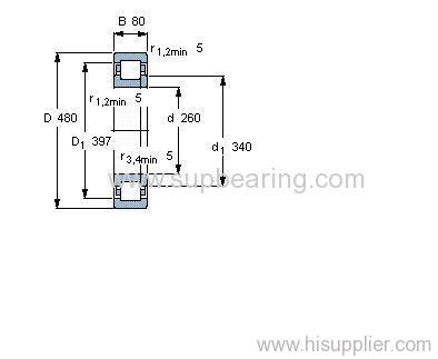 NUP 252 MA bearing