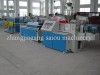 PE/PVC single wall corrugated pipe production line