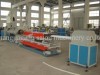 PE/PVC double wall corrugated pipe production line