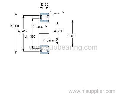 NJ 256 MA bearing