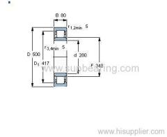 NU 256 MA bearing