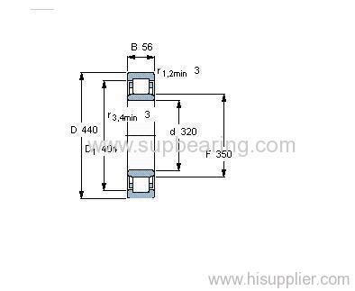 NU 1964 ECMA bearing