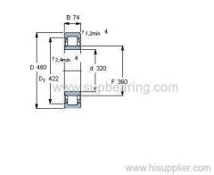 NU 1064 MA bearing