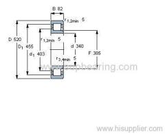 NJ 1068 MA bearing