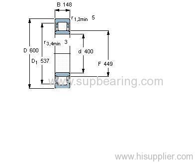 NU 3080 MA6 bearing