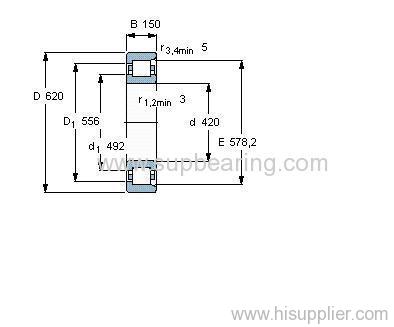 NF 3084 ECMB bearing