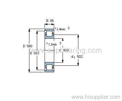 N 1892 M2P/HB3 bearing