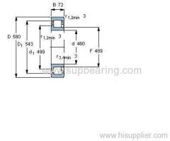 NJ 2892 ECMA bearing