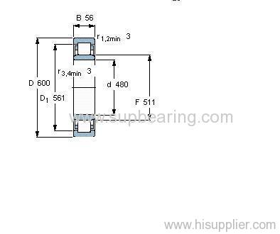 NU 1896 MA bearing