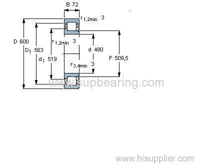 NJ 2896 ECMA bearing