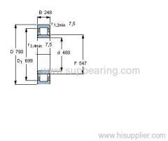 NU 3196 ECMA/HB1 bearing