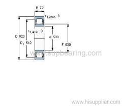 NU 28/500 ECMA bearing