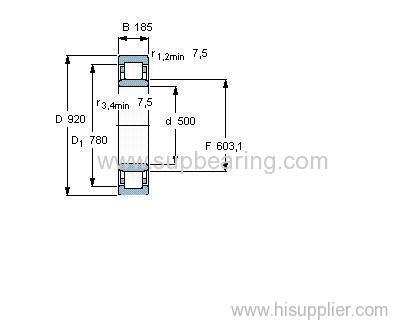 NU 12/500 MA bearing