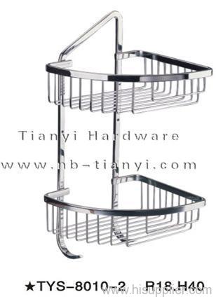double deck stainless steel soap holder