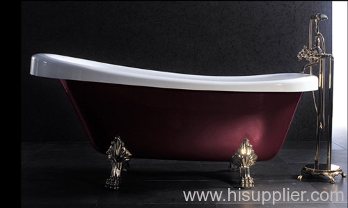 clawfoot tub