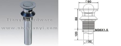 Zinc Alloy Waste Drain