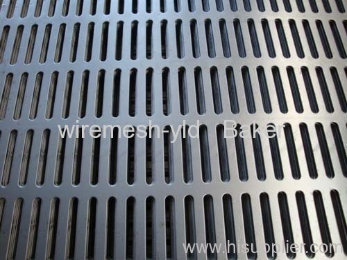 oblong hole perforated metals