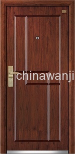 Wood Steel Security Door