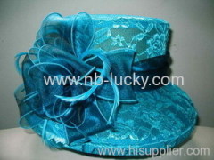 organza hat