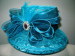 organza hat