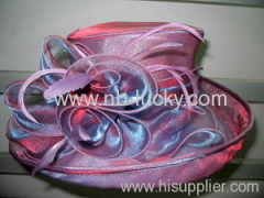 Organza hat