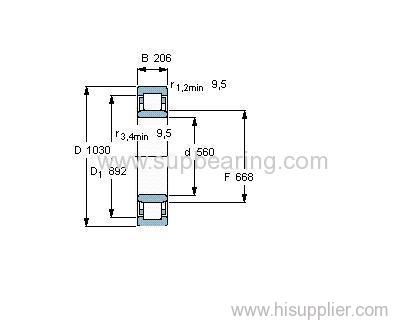 NU 12/560 MA bearing