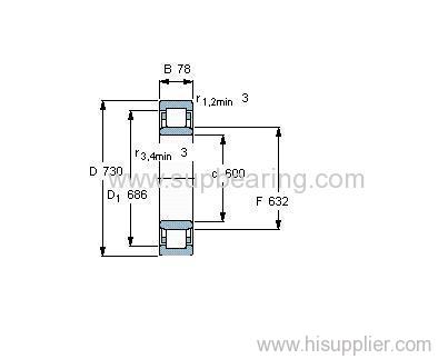 NU 28/600 ECMA bearing